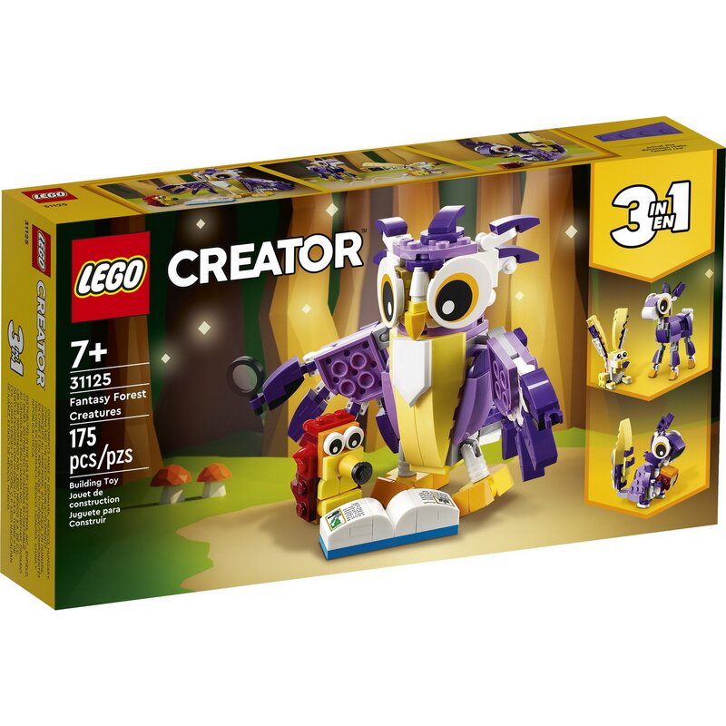 Lego - creator creaturi fantastice din padure 31125