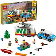 Lego - Set de joaca Vacanta in familie cu rulota , ® Creator , 3 in 1, Multicolor