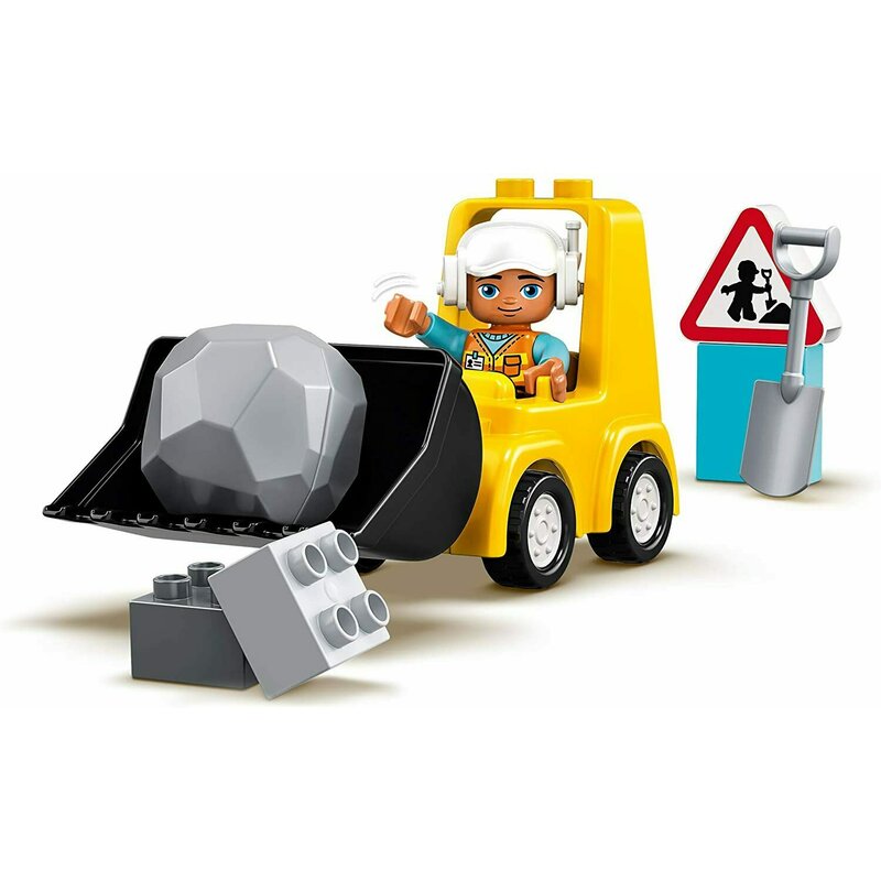 Lego - set de joaca buldozer ® duplo, multicolor