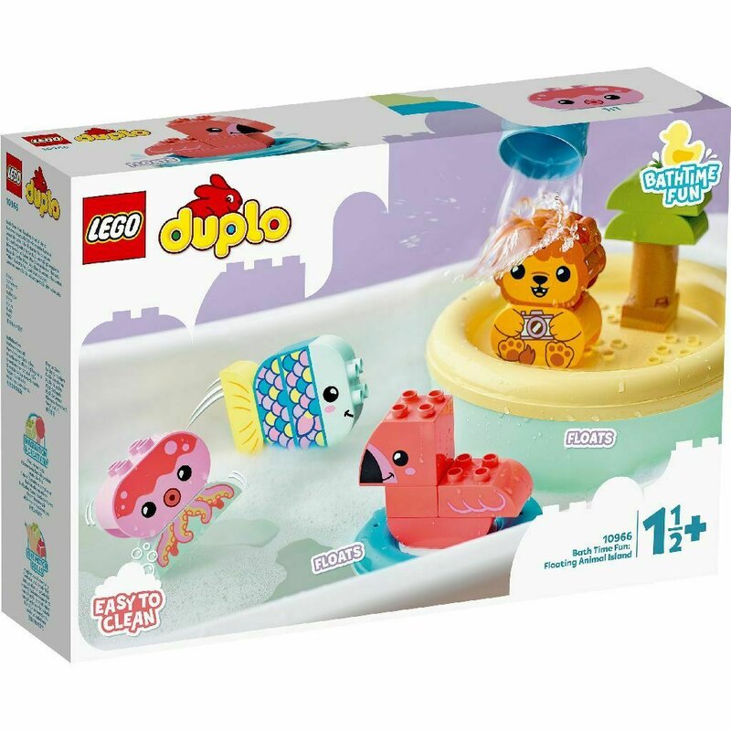 Lego - duplo distractie la baie insula animalelor plutitoare 10966