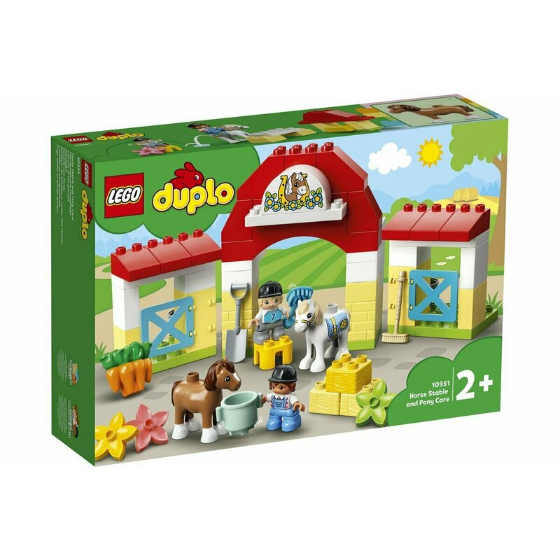 Lego - duplo grajd pentru cai si ingrijirea poneilor 10951