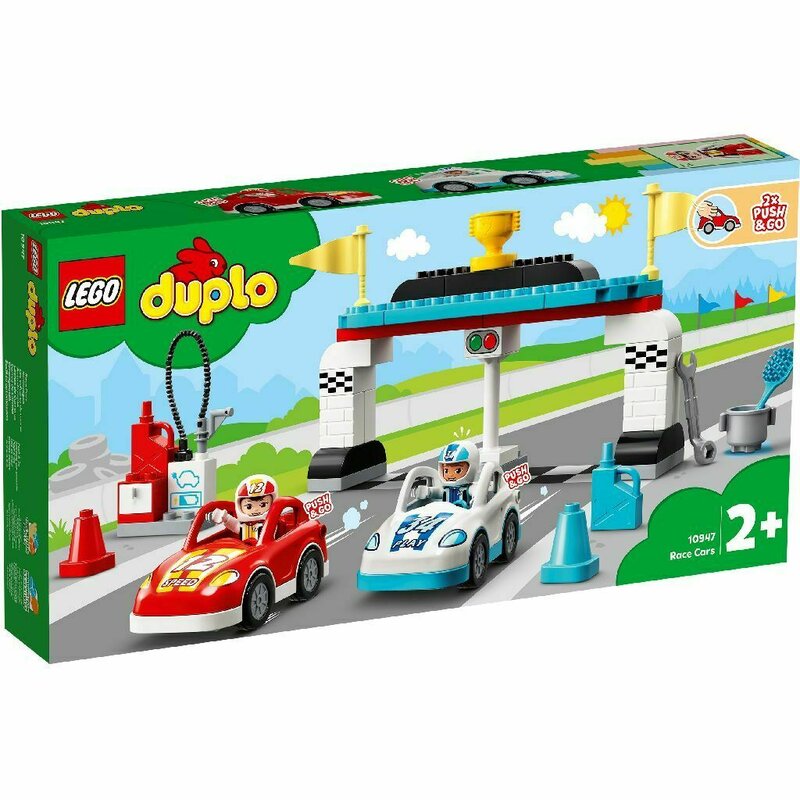 Lego - duplo town masini de curse 10947