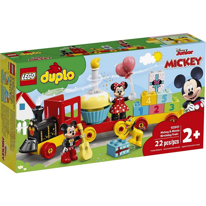 Lego - duplo trenul zilei aniversare mickey si minnie 10941