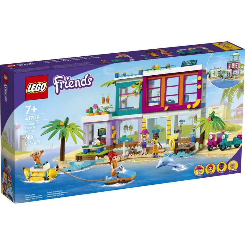Lego - FRIENDS CASA DE VACANTA DE PE PLAJA 41709