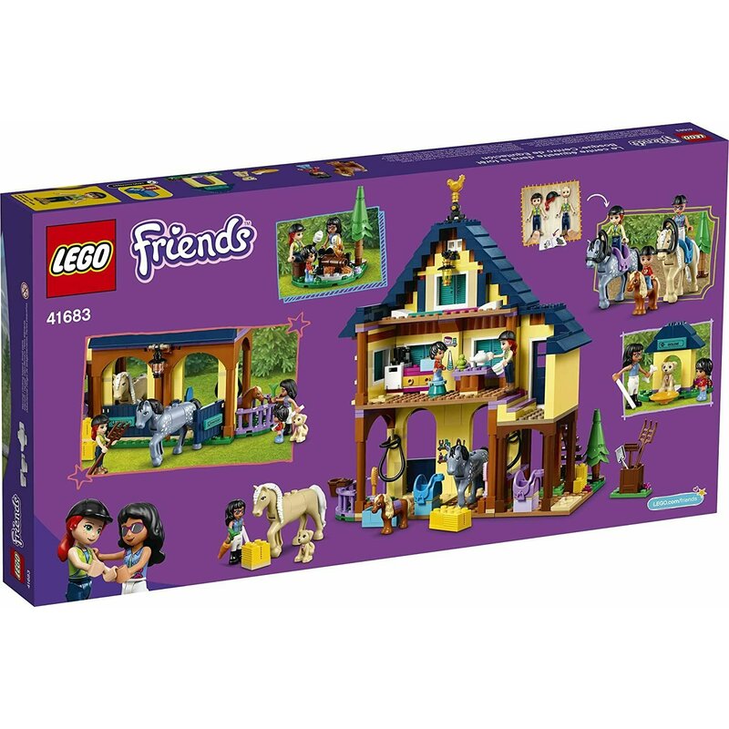 Lego - friends centrul de echitatie din padure