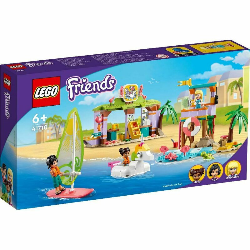 Lego - friends distractie pe plaja de surf 41710