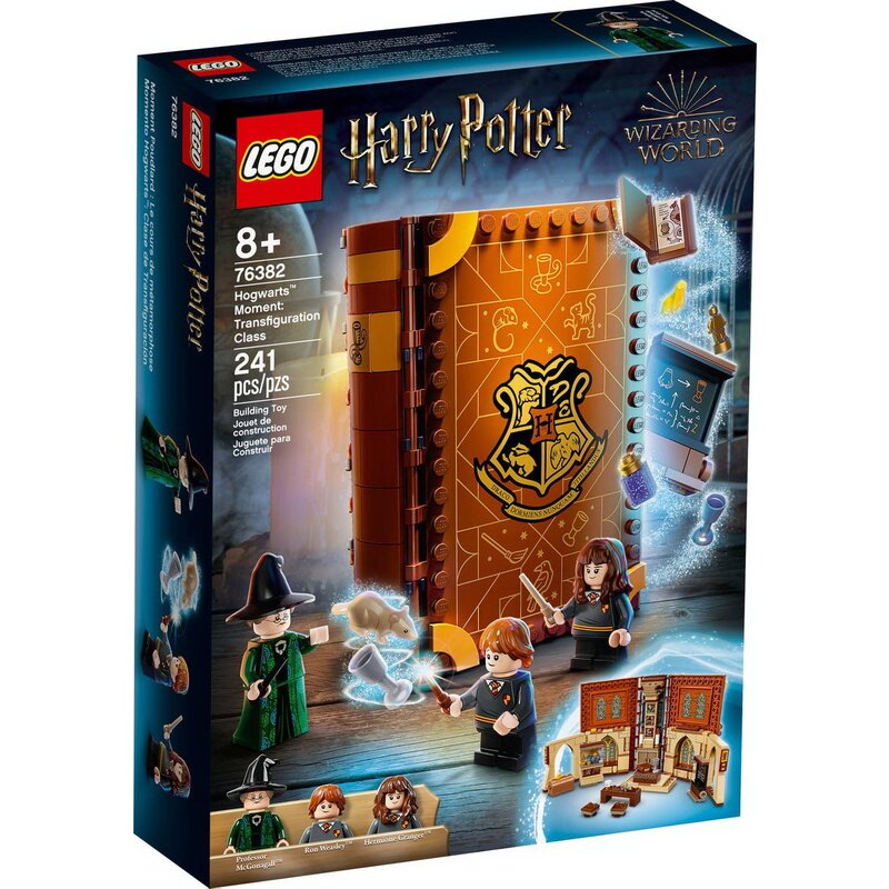 Lego - harry potter moment hogwarts: lectia de transfigurare 76382