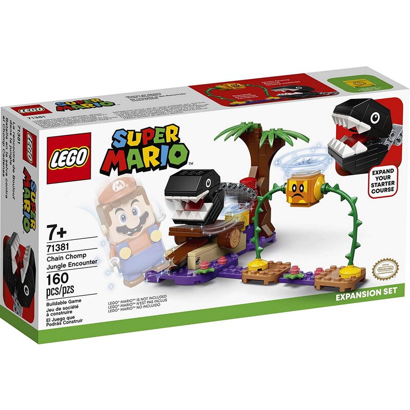 Lego - leaf set de extindere intalnirea din jungla a lui chain chomp 71381