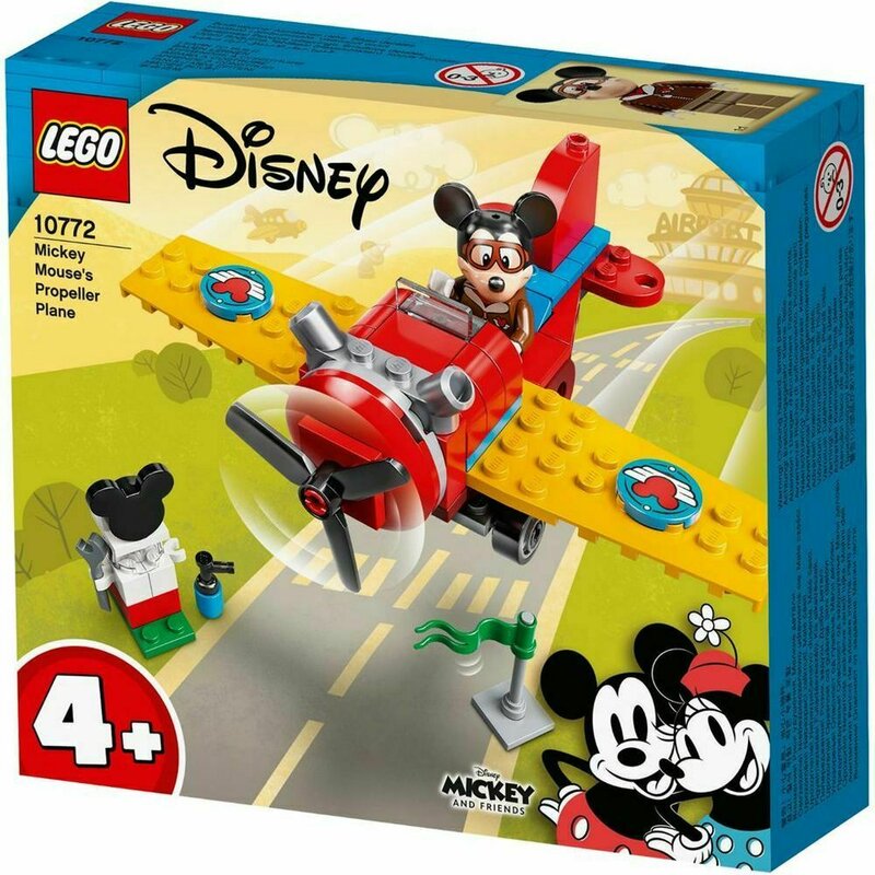 Lego - mickey and friends avionul cu elice al lui mickey mouse 10772
