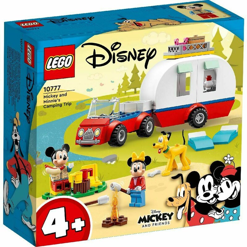 Lego - mickey and friends camping cu mickey mouse si minnie mouse 10777