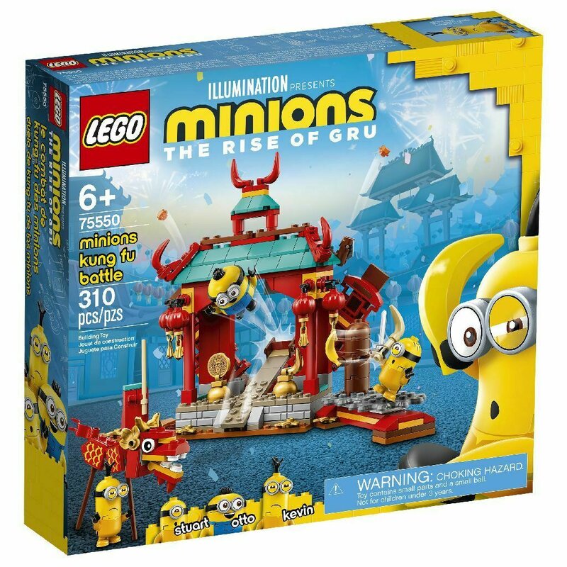 Lego - MINIONS LUPTA KUNG FU A MINIONILOR 75550
