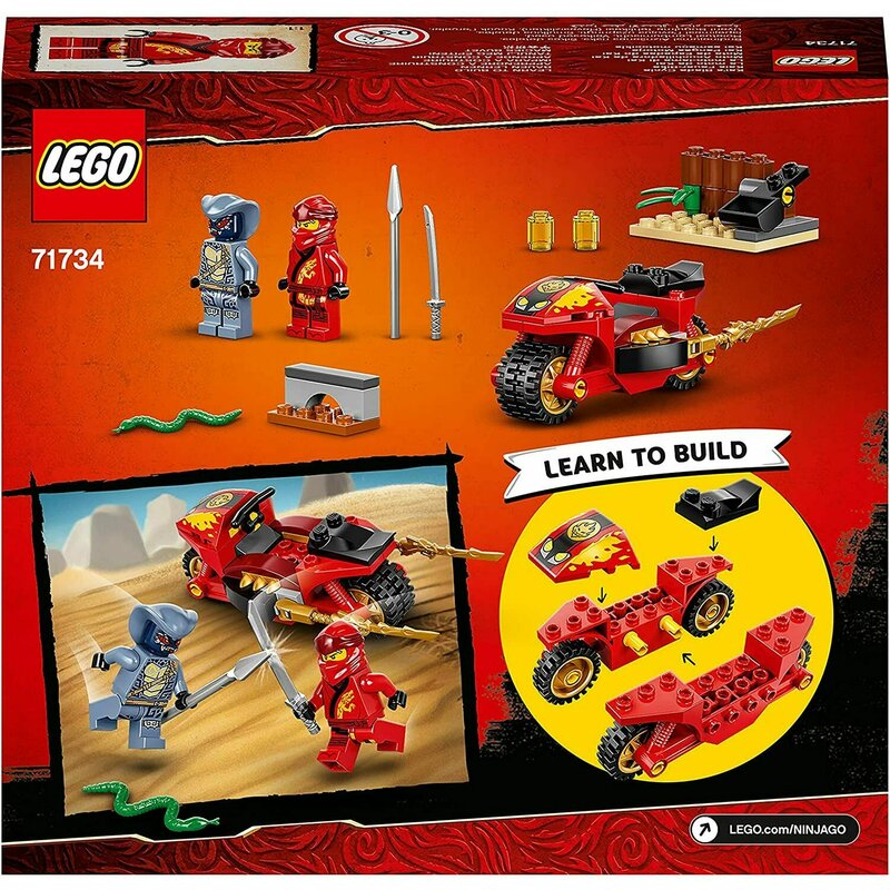 Lego - ninjago motocicleta blade a lui kai 71734