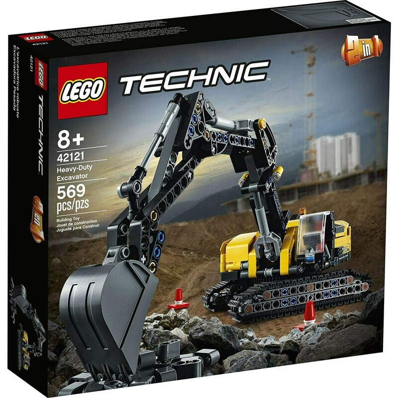 Lego Technic Land Rover 2 Lego - TECHNIC EXCAVATOR DE MARE PUTERE