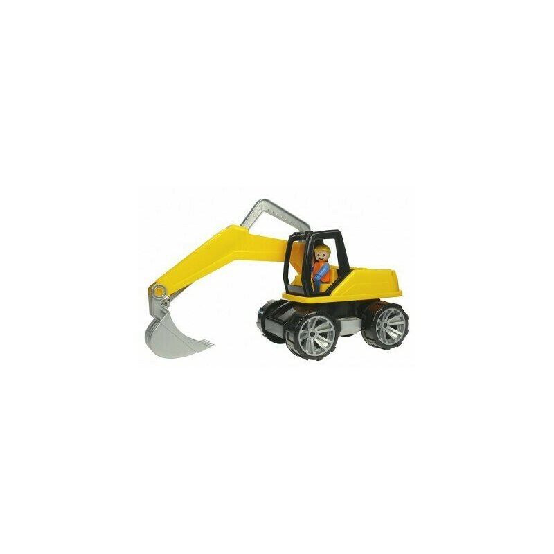 Lena - excavator din plastic cu figurina 44 cm truxx