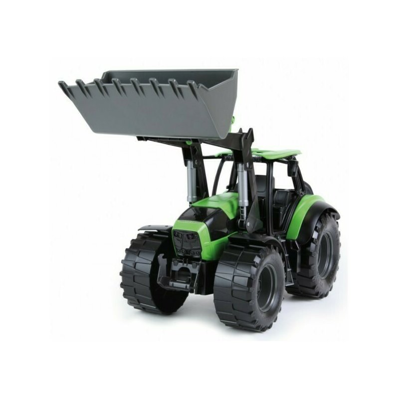 Lena tractor cu cupa functionala plastic deutz fahr agrotron 7250 worxx pentru copii 45 cm