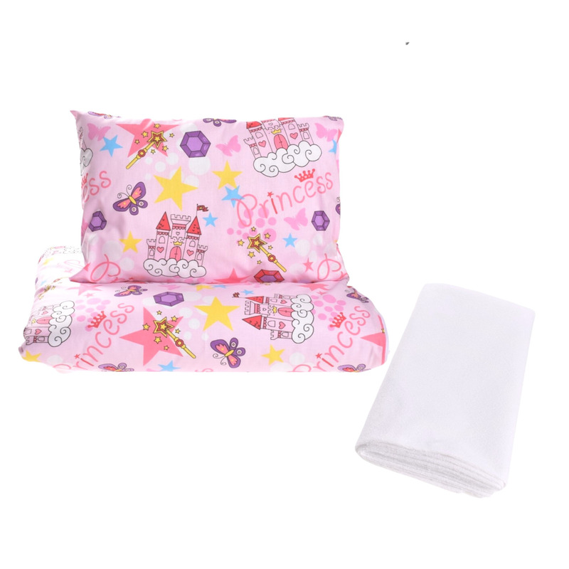 Lenjerie 3 piese model printese + protectie impermeabila patut 120x60 cm