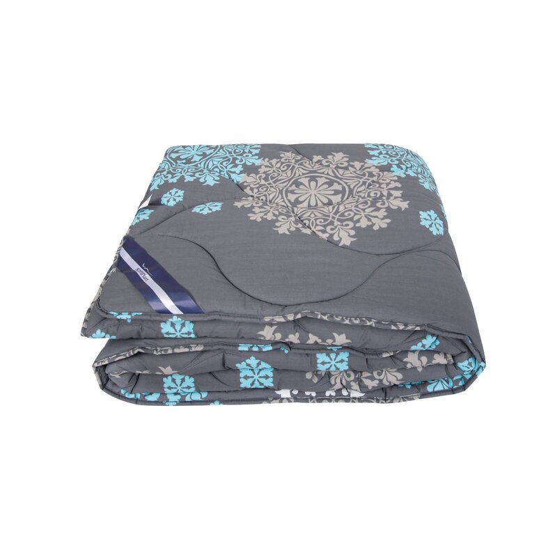 Somnart - lenjerie de pat bumbac polycotton, , pentru pat de 2 persoane (2 fete perne 50x70, cearceaf pat 240x240, cearceaf pilota 180x200), artemis
