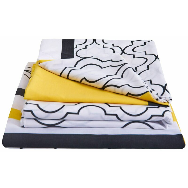 Somnart - lenjerie de pat bumbac polycotton, , pentru pat de 2 persoane xxl (2 fete perne 50x70, cearceaf pat 240x260, cearceaf pilota 220x200), caliope