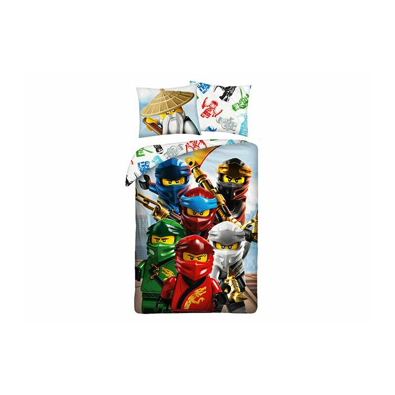 Lego - lenjerie de pat ninjago