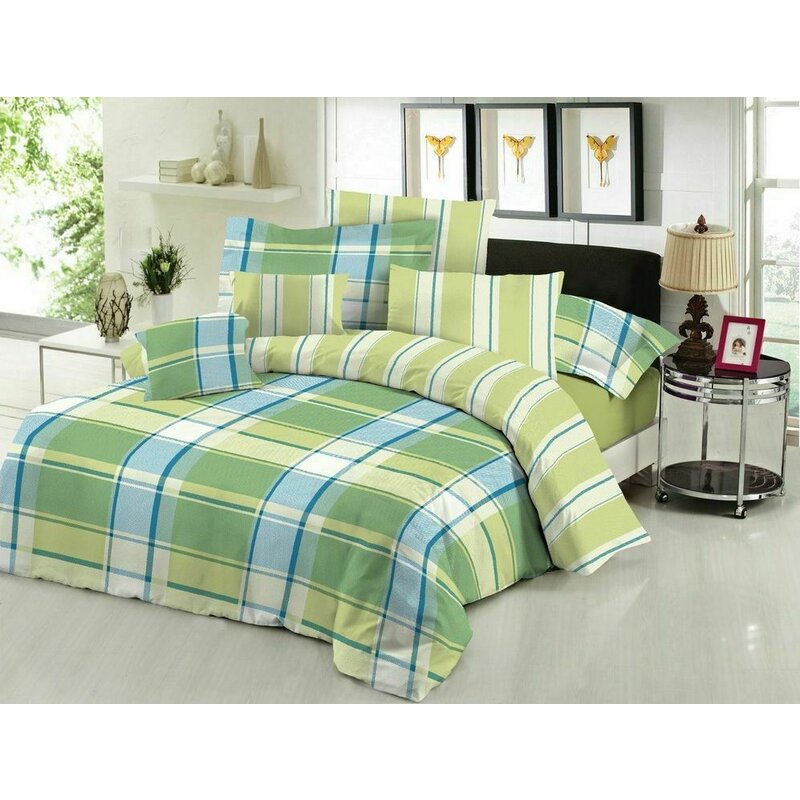 Somnart - lenjerie de pat din bumbac model m13 - 2 pers