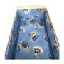 Lenjerie de patut bebelusi 140x70 cm 5 piese cu aparatori laterale pufoase CN Bunica Ursulet - 1