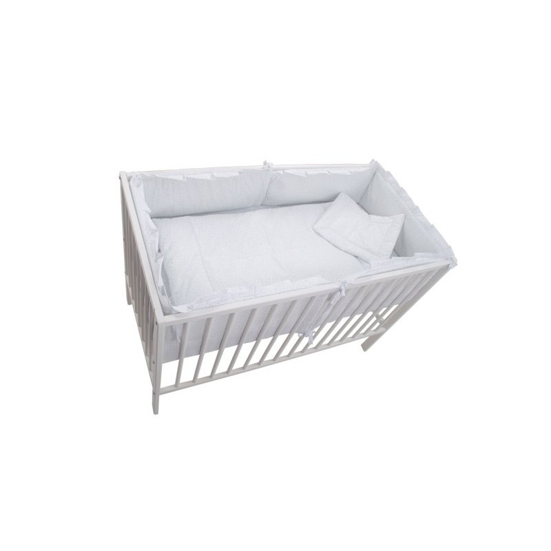 Mykids - lenjerie 4+1 piese little stars verde 140x70 cm