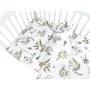Lenjerie patut cu 3 piese, MimiNu, Cu cearceaf 120x60 cm, Pilota, Pernuta, Din bumbac certificat Oeko Tex Standard 100, Savanna - 4