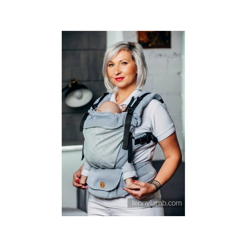 LennyUpGrade Mesh Little Herringbone Grey Basic Line Carrier