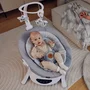 Balansoar, Lionelo, Bella, Multifunctional, Electric, Scaun reglabil, Ecran tactil si telecomanda, 6 miscari unice, 5 viteze, Cu melodii, Gri - 32