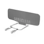 Protectie laterala pat, Lionelo, Lora, Pliabila, Sistem de blocare StandSafe, Geanta de transport inclusa, 105 x 45 cm, Gri - 4
