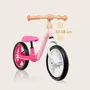 Bicicleta fara pedale, Lionelo, Alex, Usoara, Cu ghidon si sa reglabile, Greutate 3.3 Kg, Cu roti din spuma EVA, 12 inch, Bubblegum - 16