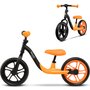 Bicicleta fara pedale, Lionelo, Alex, Usoara, Cu ghidon si sa reglabile, Greutate 3.3 Kg, Cu roti din spuma EVA, 12 inch, Orange - 3