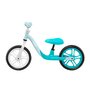 Lionelo - Bicicleta usoara fara pedale Alex, Cu ghidon si sa reglabile, Greutate 3.3 Kg, Cu roti din spuma EVA, 12 inch, Turquoise - 4