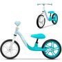 Bicicleta fara pedale, Lionelo, Alex, Usoara, Cu ghidon si sa reglabile, Greutate 3.3 Kg, Cu roti din spuma EVA, 12 inch, Turquoise - 3