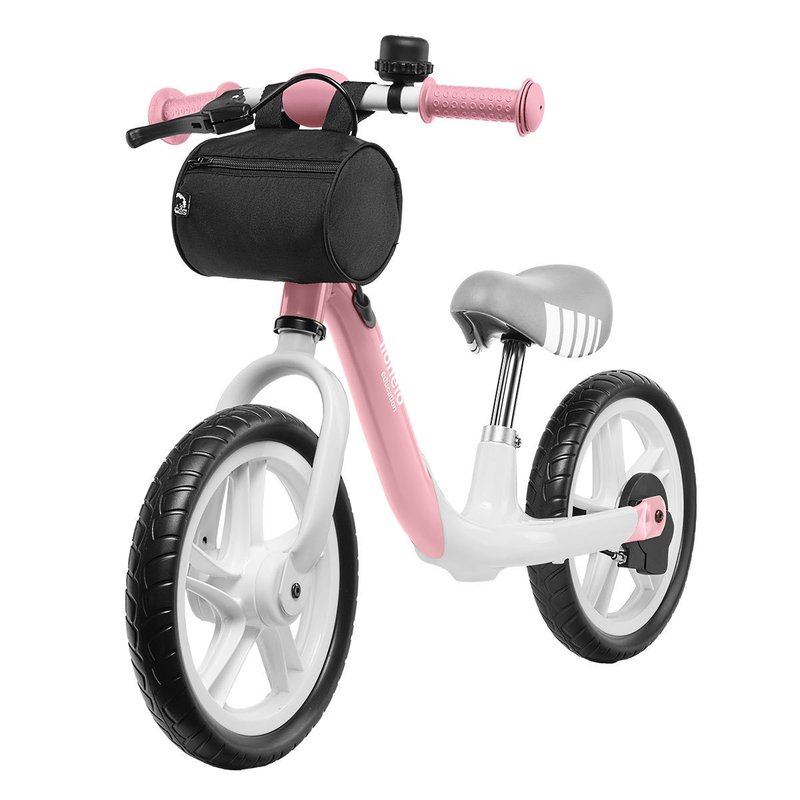 Lionelo - bicicleta fara pedale arie, cu roti din spuma eva, 12″, bubblegum