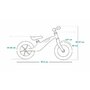 Lionelo - Bicicleta fara pedale, cu cadru din magneziu, Bart Goldie, 12 inch, Auriu - 5