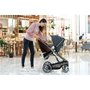 Lionelo - Carucior 2 in 1 Mari, Cu landou cu salteluta si sac de picioare, Cu geanta pentru mamici, Cu plasa de tantari, Cu sezut reversibil, Gri - 14