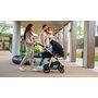 Carucior 3 in 1, Lionelo, Amber, Cadru aluminiu, Cu landou intarit si salteluta moale, Cu scoica auto testata ADAC, Reversibil, Cu accesorii, Geanta parinti, Pana la 22 kg, EN1888-1 EN1888-2 EN1466 ECE R129, Negru onyx - 48