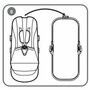 Carucior 3 in 1, Lionelo, Bianka, Transformabil, Cadru aluminiu, Cu landou si salteluta moale, Cu scoica auto testata ADAC, Cu multiple accesorii, Sustine 22 kg, 0 luni+, EN1466:2014+AC:2015, EN1888, Negru - 51