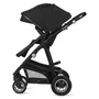 Carucior 3 in 1, Lionelo, Bianka, Transformabil, Cadru aluminiu, Cu landou si salteluta moale, Cu scoica auto, Cu multiple accesorii, Sustine 22 kg, 0 luni+, EN1466:2014+AC:2015, EN1888, Negru - 10
