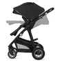 Carucior 3 in 1, Lionelo, Bianka, Transformabil, Cadru aluminiu, Cu landou si salteluta moale, Cu scoica auto, Cu multiple accesorii, Sustine 22 kg, 0 luni+, EN1466:2014+AC:2015, EN1888, Negru - 12