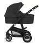 Carucior 3 in 1, Lionelo, Bianka, Transformabil, Cadru aluminiu, Cu landou si salteluta moale, Cu scoica auto, Cu multiple accesorii, Sustine 22 kg, 0 luni+, EN1466:2014+AC:2015, EN1888, Negru - 15