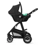 Carucior 3 in 1, Lionelo, Bianka, Transformabil, Cadru aluminiu, Cu landou si salteluta moale, Cu scoica auto, Cu multiple accesorii, Sustine 22 kg, 0 luni+, EN1466:2014+AC:2015, EN1888, Negru - 16