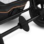 Lionelo - Carucior Amber 3 in 1, Cadru aluminiu, Cu landou intarit si salteluta moale, Scoica auto, Reversibil, Maner ajustabil, Huse pentru picioare, ploaie, Plasa de tantar, Geanta parinti, Pana la 22 kg, EN1888-1,EN1888-2,EN1466,ECE R44/04, Gri inchis - 40