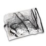 Lionelo - Carucior Amber 3 in 1, Cadru aluminiu, Cu landou intarit si salteluta moale, Scoica auto, Reversibil, Maner ajustabil, Huse pentru picioare, ploaie, Plasa de tantar, Geanta parinti, Pana la 22 kg, EN1888-1,EN1888-2,EN1466,ECE R44/04, Gri inchis - 55