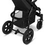 Lionelo - Carucior sport Annet Tour Lovin, Editie Limitata, De la nastere, Cu capotina impermeabila, Cu filtru UPF 50+, Cu maner reglabil, Plasa de tantari, Suport biberon, Saculet pentru picioare, Pana la 22 kg, Cu certificare TÜV SÜD, Negru - 17