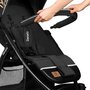 Lionelo - Carucior sport Annet Tour Lovin, Editie Limitata, De la nastere, Cu capotina impermeabila, Cu filtru UPF 50+, Cu maner reglabil, Plasa de tantari, Suport biberon, Saculet pentru picioare, Pana la 22 kg, Cu certificare TÜV SÜD, Negru - 21