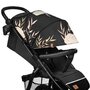 Lionelo - Carucior sport Annet Tour Lovin, Editie Limitata, De la nastere, Cu capotina impermeabila, Cu filtru UPF 50+, Cu maner reglabil, Plasa de tantari, Suport biberon, Saculet pentru picioare, Pana la 22 kg, Cu certificare TÜV SÜD, Negru - 5