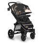 Lionelo - Carucior sport Annet Tour Lovin, Editie Limitata, De la nastere, Cu capotina impermeabila, Cu filtru UPF 50+, Cu maner reglabil, Plasa de tantari, Suport biberon, Saculet pentru picioare, Pana la 22 kg, Cu certificare TÜV SÜD, Negru - 4