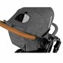 Lionelo - Carucior sport Annet Plus, De la nastere, Cu accesorii, 0- 22 Kg, Gri Caramel, Resigilat - 13
